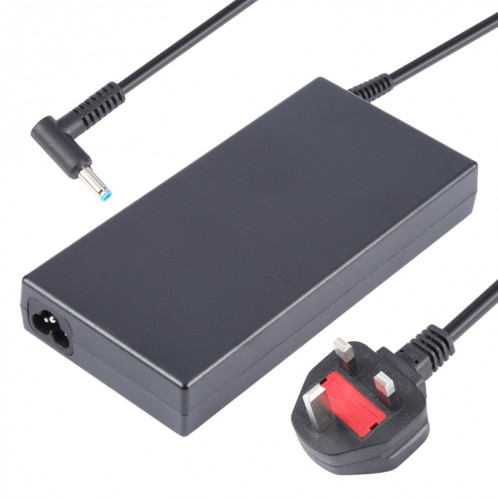 Adaptateur secteur pour ordinateur portable 150 W 19,5 V 7,7 A pour HP 4,5 x 3,0 mm, prise : prise britannique SH7903109-08